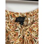 Rachel Zoe  Boho Floral Off Shoulder‎ Mini Dress Ruffle Belted Tassels M Photo 1