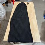 Free People  Beach Black Halter Neck Knit Sweater Coverup Dress Cotton Blend S Photo 3