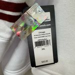 Hard Rock Cafe NWT  Chicago Women's Fleece Chenille Chain Stitch Crop Crew Photo 3