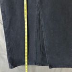 Nasty Gal  Black Denim Studded Maxi Skirt US Size 0 Photo 8