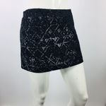 ALLSAINTS  Hand Embellished Mini Skirt Black Size 4 Photo 6