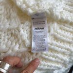Edikted  Cream Open-Front chunky knit Cardigan Photo 9