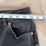 Free People  Women's Distressed‎ Jeans Skinny Button Fly Slim Fit Black Size 26 Photo 7