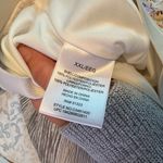 Vince Camuto Ladies Detailed Pull On Pleated Midi Skirt ivory/lavender/blue XXL Photo 8