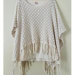 Maria de Guadalajara Dress Size Small Lagenlook Art to Wear Tunic Fringe Gauzy Photo 0