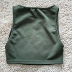 Princess Polly  Olive Green Crop Top - Size US 4 Photo 1