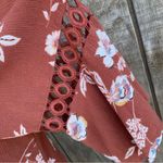 Maurice's  Rust Color Floral Print Duster Cardigan Size 3X Photo 7