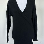 EXPRESS  Black Long Sweater Sz XS Photo 0