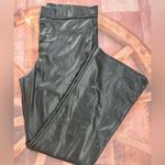 ZARA Black Faux Leather Pants  Photo 5