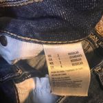 American Eagle  Outfitters Tomgirl Jeans Dark Wash Distressed Size 2 Photo 2