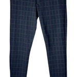 Kut From The Kloth  Pants Women 6 Black Plaid Mia Ankle Skinny Trousers Career‎ Photo 0