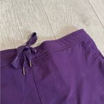Cherokee  Eggplant Causal Jogger Lounge Scrub Pants Photo 2