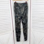White House | Black Market WHBM Faux Suede Leather Microfiber Camouflage Runway Leggings Pants Olive Size 0 Photo 1