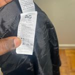 D&G Elegant Black and White Plaid Long Sleeve jacket coat dress Photo 7