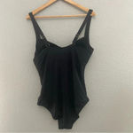 NWT Swimsuits For All Ruched Sweetheart Twist One Piece‎ Size 20 Black Photo 3