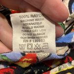 Seven Islands New York Women's Sleeveless Floral Print Button Front Midi Dress L Blue Size L Photo 10