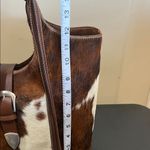 Cavalcanti Collection | Italian Hair On Cowhide Leather Hobo Bag Brown Photo 13