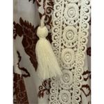 Torrid  Lace Trim Tie Waist Kimono Brown Floral 2 Photo 3