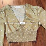 Urban Outfitters Floral V-Neck Crop Top Photo 9