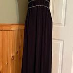 Max Studio  Black Spaghetti Strap Long Dress Photo 0