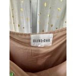 Olive & Oak  Stripe Crochet Knit Sweater Lined Altered Straps Tank Mini Dress M Photo 4