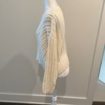 Old Navy NWT  Cropped Chevron Open-Knit Cotton Sweater Sz M Photo 2