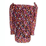 NWOT MISCREANTS Cupid Lace Mini Dress in Orange and Pink Floral, UK 12 (US 8) Black Photo 1