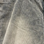 Dear John  Joyrich Comfort Skinny Distressed Cut Off Split Hem Gray Corduroy‎ 32 Photo 1