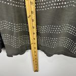 INC Studded Top XL Gray Scoop Neck Tee Indie Sleaze Glam Rock Festival Y2K Photo 2