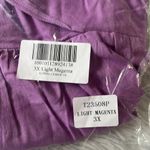 White Birch  Women’s Twist of Fate Full Size Sleeveless Top light Magenta size 3X Photo 2