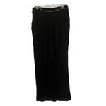 Joe Browns Hit The Beach Wide Leg Elastic Waist Crinkle Pant W/ Pom Poms Size M Black Size M Photo 8