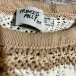 Princess Polly  Tan and Cream Knit Top Photo 4