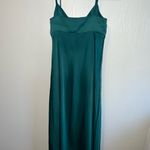 A New Day  Emerald Green Midi Slip Dress with Structured Chest and a Slit Size XS Photo 4