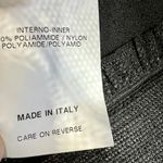 Save The Queen Italy‎ Graphic Floral Top Black White Patchwork Long Sleeve Sz Sm Photo 10