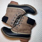 Sorel Women's Black and Brown waterproof Winter Boots Photo 5