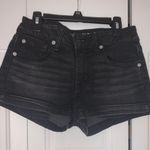 American Eagle Black Jean Short Photo 0