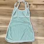 Urban Outfitters Baby Blue Terry Cloth Mini Dress Women's Medium Photo 2
