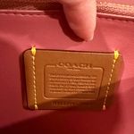 Coach  Pink Fushia Bea Leather Crossbody Bag Photo 4