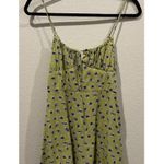Urban Outfitters Kamaryn Tie-Front Mini Dress Floral Sleeveless Smocked Photo 1