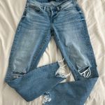 Lucky Brand Mid-Riss Light-Washed Distressed Ankle Jeans Photo 0