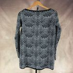 BCBGeneration  Scalloped Pattern Boatneck Sweater XS Photo 6