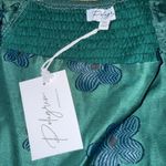 Polagram New with tags  green smocked dress Photo 2