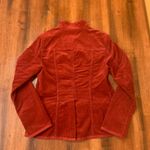 L.L.Bean blazer jacket women’s XS red corduroy four front pockets button sleeves Photo 3