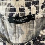 Max jeans Off the Shoulder Smocked Top Blouse Peasant Small Excellent Condition Photo 4