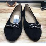 Samilor Women's 9 Black Suede Slip Photo 0