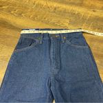 Wrangler NEW  Cowboy Cut Jeans Natural Rise Dark Blue 14MWZ Slim Fit Womens 5x36 Photo 2