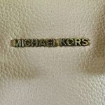 Michael Kors Harper Blossom Baby Pink Leather Medium Satchel Crossbody Bag Photo 2