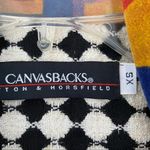 Vintage Canvasback Lytton Horsfield 80’s Check Retro Jacket Blazer XS Black Photo 1