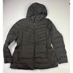 32 Degrees Heat 32 degrees Quilted Hooded Puffer Jacket Winter Coat Zip-Up Black Insulated L Photo 0