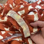 ZARA  printed cropped knot beaded cuff blouse NWT Photo 8